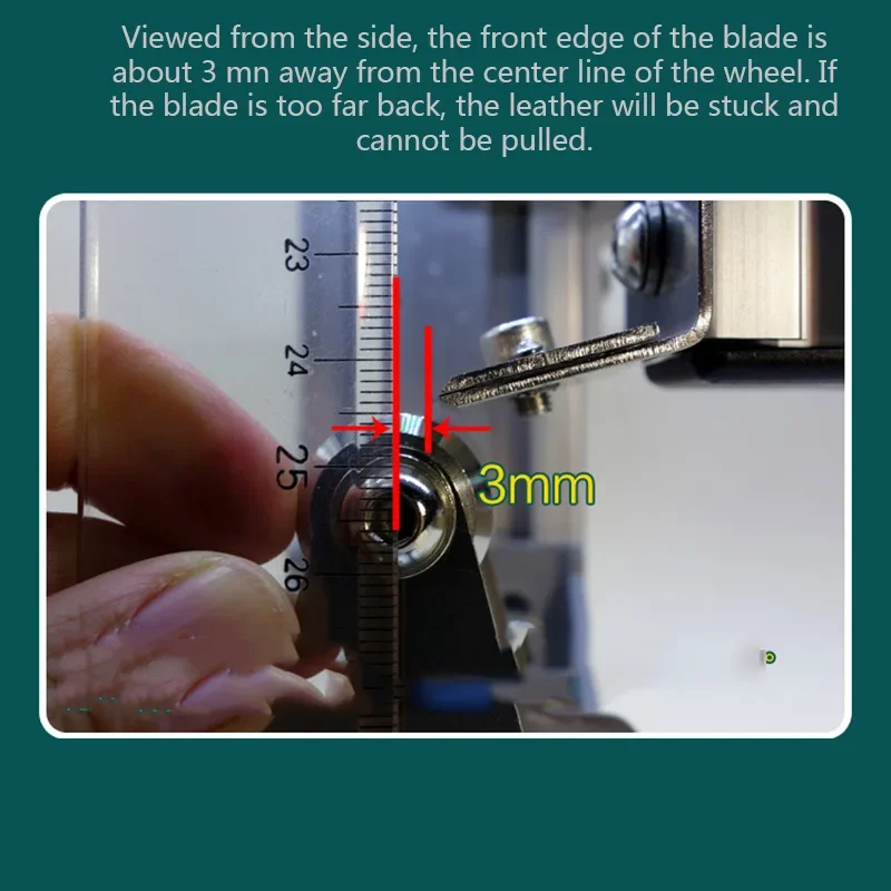 XM-01 Маленький ручной разделитель кожи/скребок для кожи и хромированного дубления