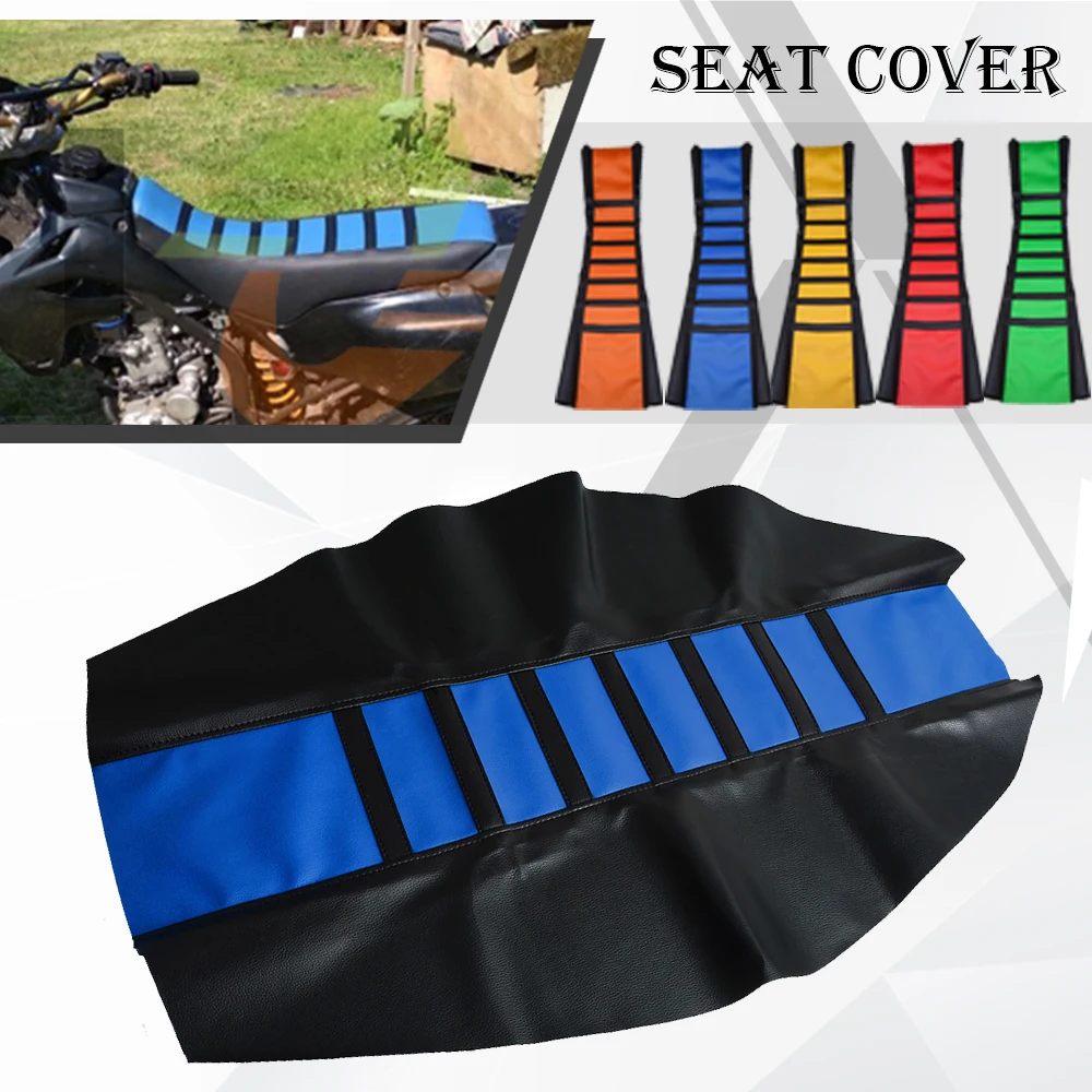 

For yamaha RM85 RM125 RM250 RM125 RMZ250 RMZ450 RMX250R/S RMX450Z DRZ400/S/SM Motorcycle Rubber Gripper Soft Seat Cover Dirtbike