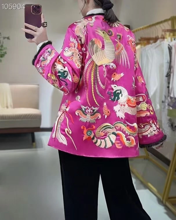 Эмбро Милл Однобортное пальто из вискозы