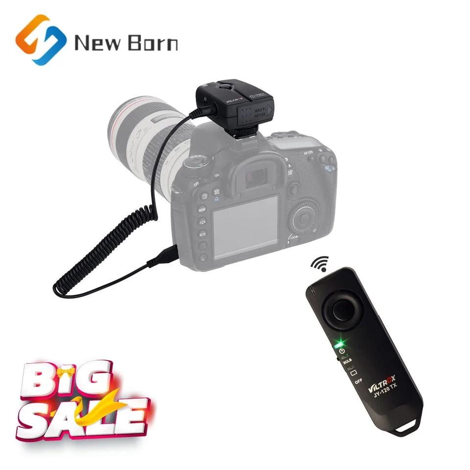 Телефон с дистанционным затвором JY-120 C1 для CANON EOS 70D 60D 60Da 1100D 1000D 70 Pentax K110D K200D K30 K50