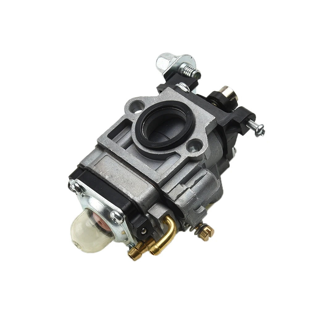 

15mm Carburetor Kit For Brushcutter 43cc 49cc 52cc Strimmer Cutter Chainsaw Carb Increase Airflow With 1xGasket & 2x Oil Bubbles