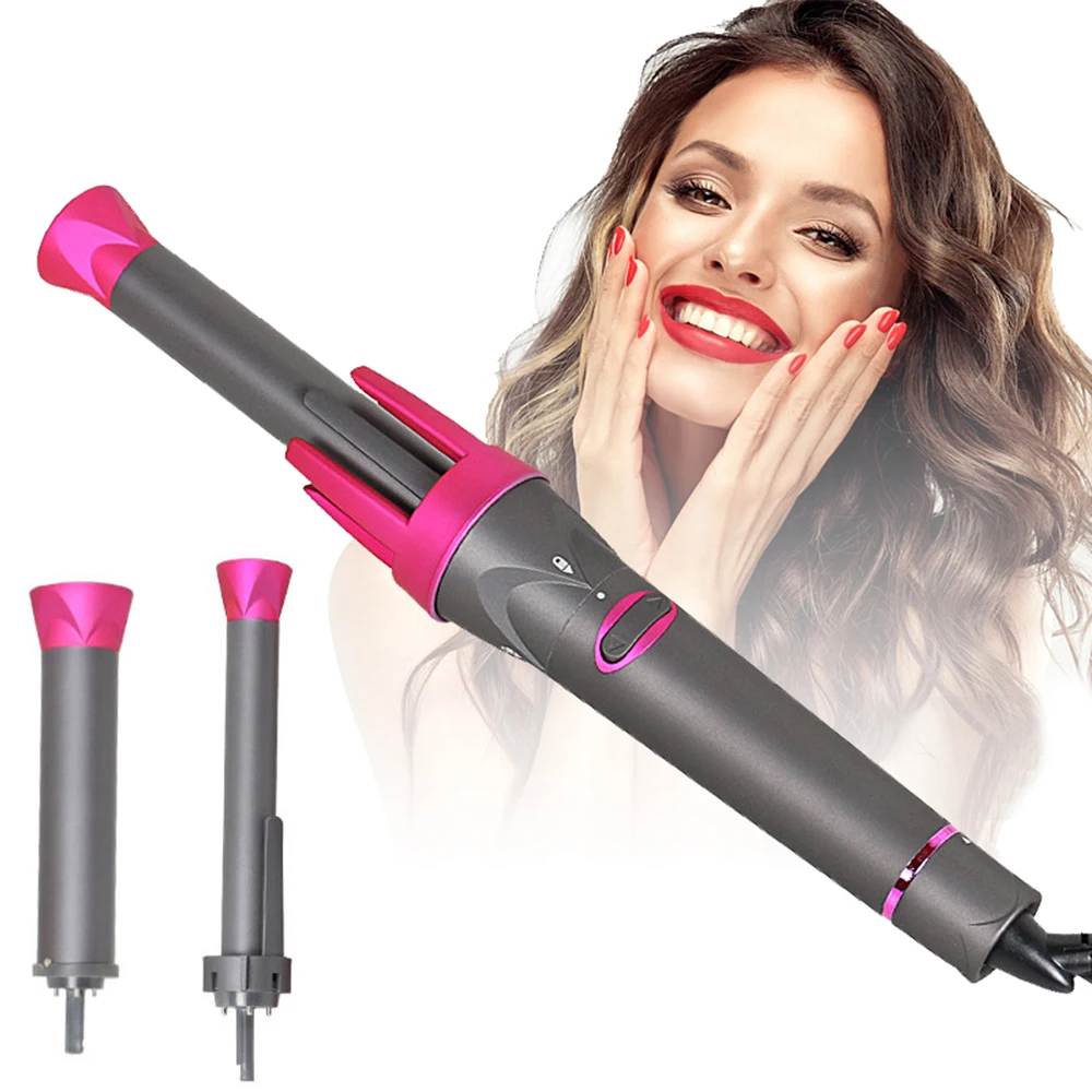 3 IN 1 Curling Iron Multifunctional Head Changer LCD Hair Curler 1 Host with 3 Tubes Ceramic Anti-scalding Design Styling Tools