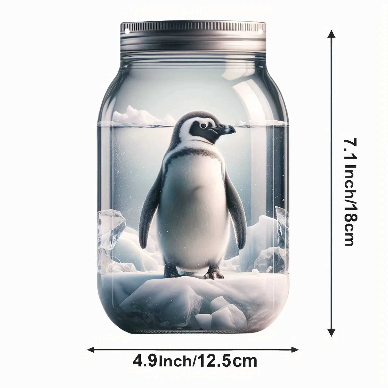 Зеркало Пингвин подарок на любой случай! Осветляет свое пространство с помощью