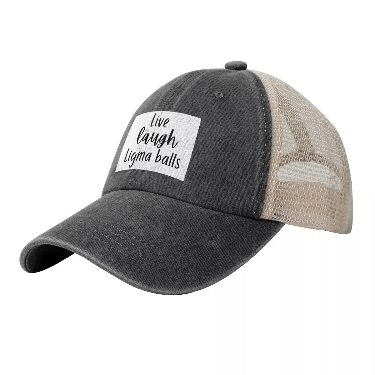 Live Laugh Ligma Balls Бейсбольная кепка с термокозырьком для гольфа модная значок женщин