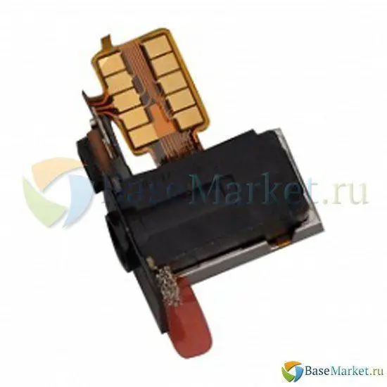 Шлейф для Nokia Lumia 920 (RM-820/RM-821) на разъем гарнитуры/микрофон замена запасной новый |