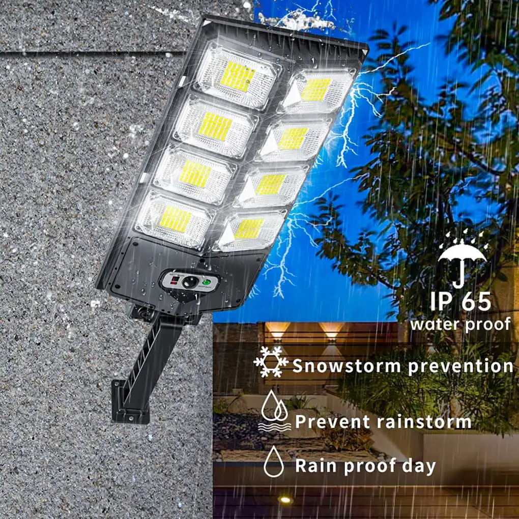 

Wall Light Sensor Body Induction Solar Lamp Remote Control Lighting Cordless