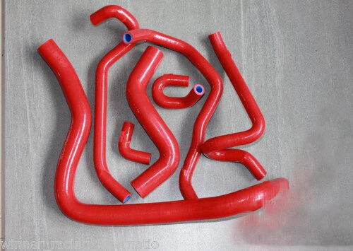 Red Silicone Radiator Hose For 1997-2001 Honda Accord SiR/SiR-T F20B CF4/CL1 1997 1998 1999 2000 2001