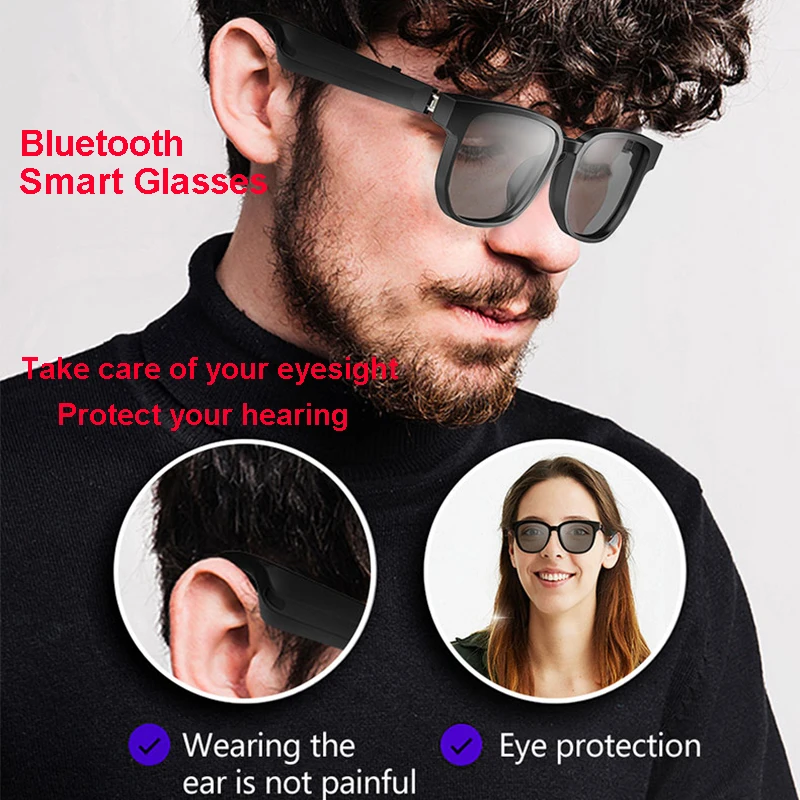 Bluetooth-аудио-очки высокое качество динамик наушники звонки модные солнцезащитные