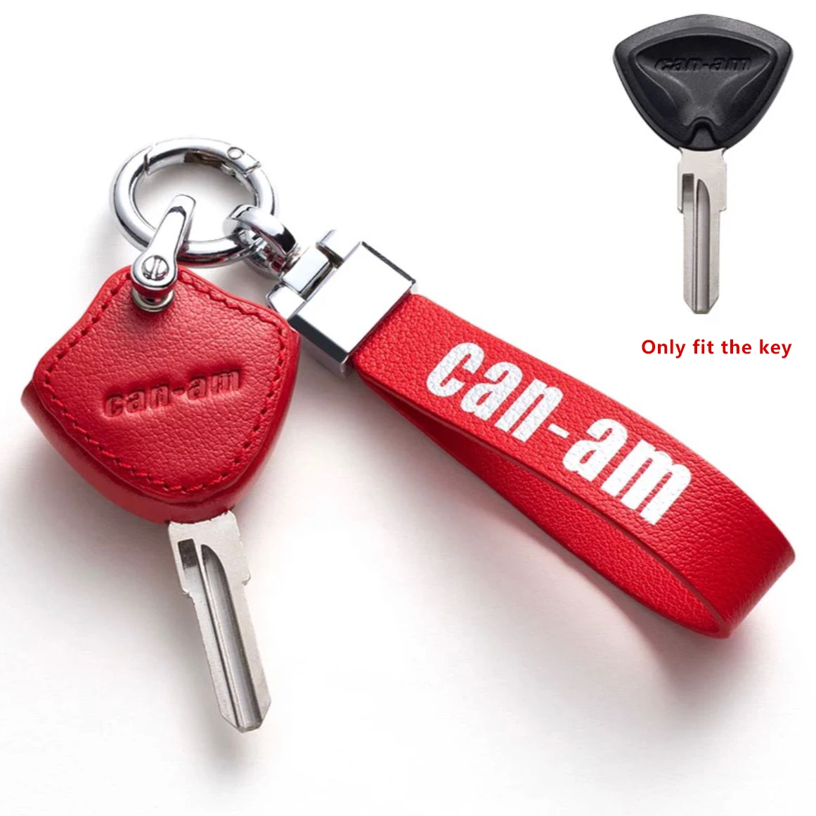 

Чехол Для Ключей Из Натуральной Кожи Для Мотоцикла BRP Bombardier Can-am Can Am, Аксессуар Для Ключей Для Мотоцикла