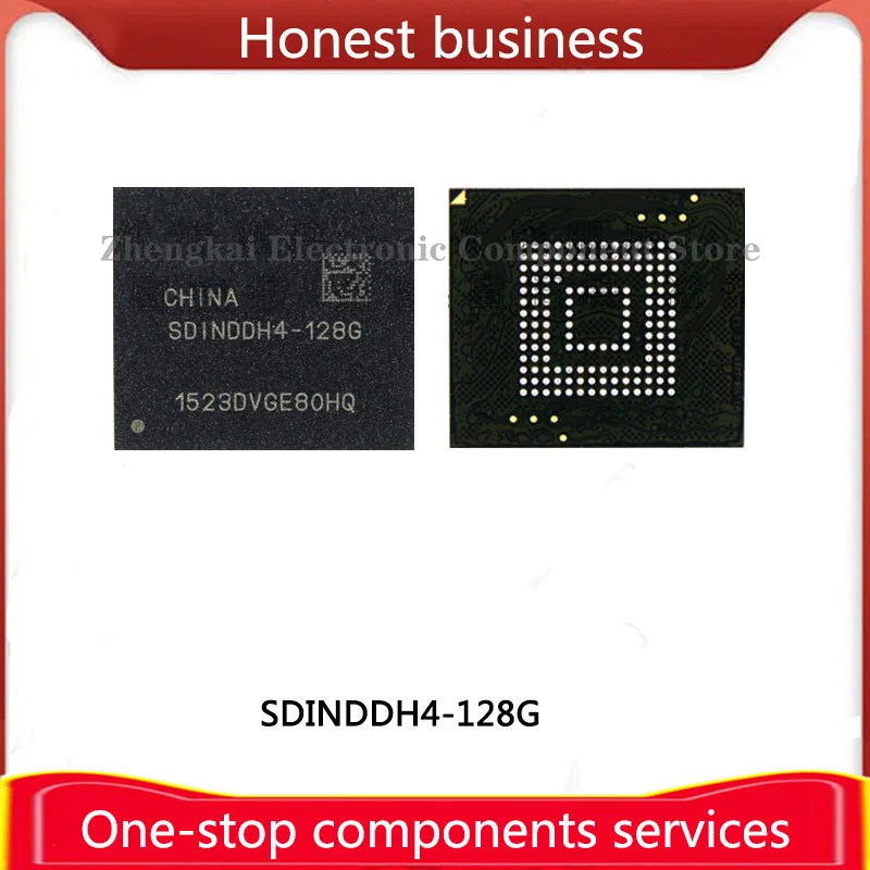 

SDINADB4-128G BGA153 EMMC 100% Working 100% Quality SDINBDD4-128G Chip Mobile Phone Hard Disk Memory SDINADB4 SDINBDD4 128GB