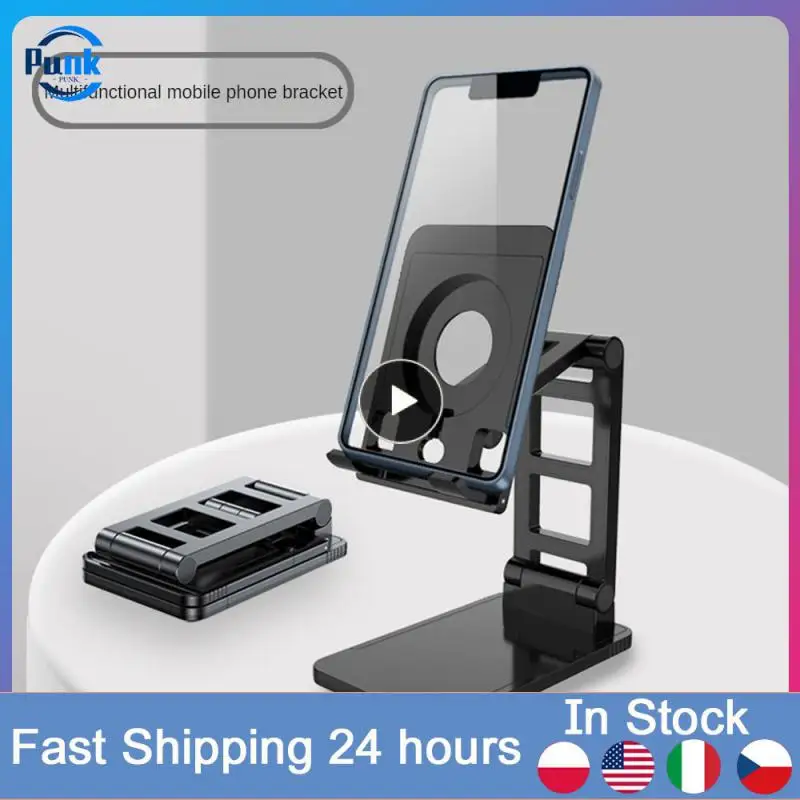 

Compact And Portable Mobile Phone Holder Can Be Charged Wirelessly Retractable Adjustment Wireless Charging Three Axis Design