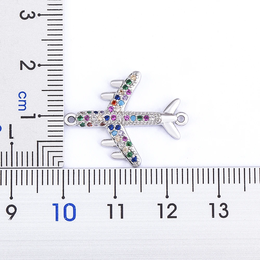 Женский браслет-цепочка из меди и фианита |