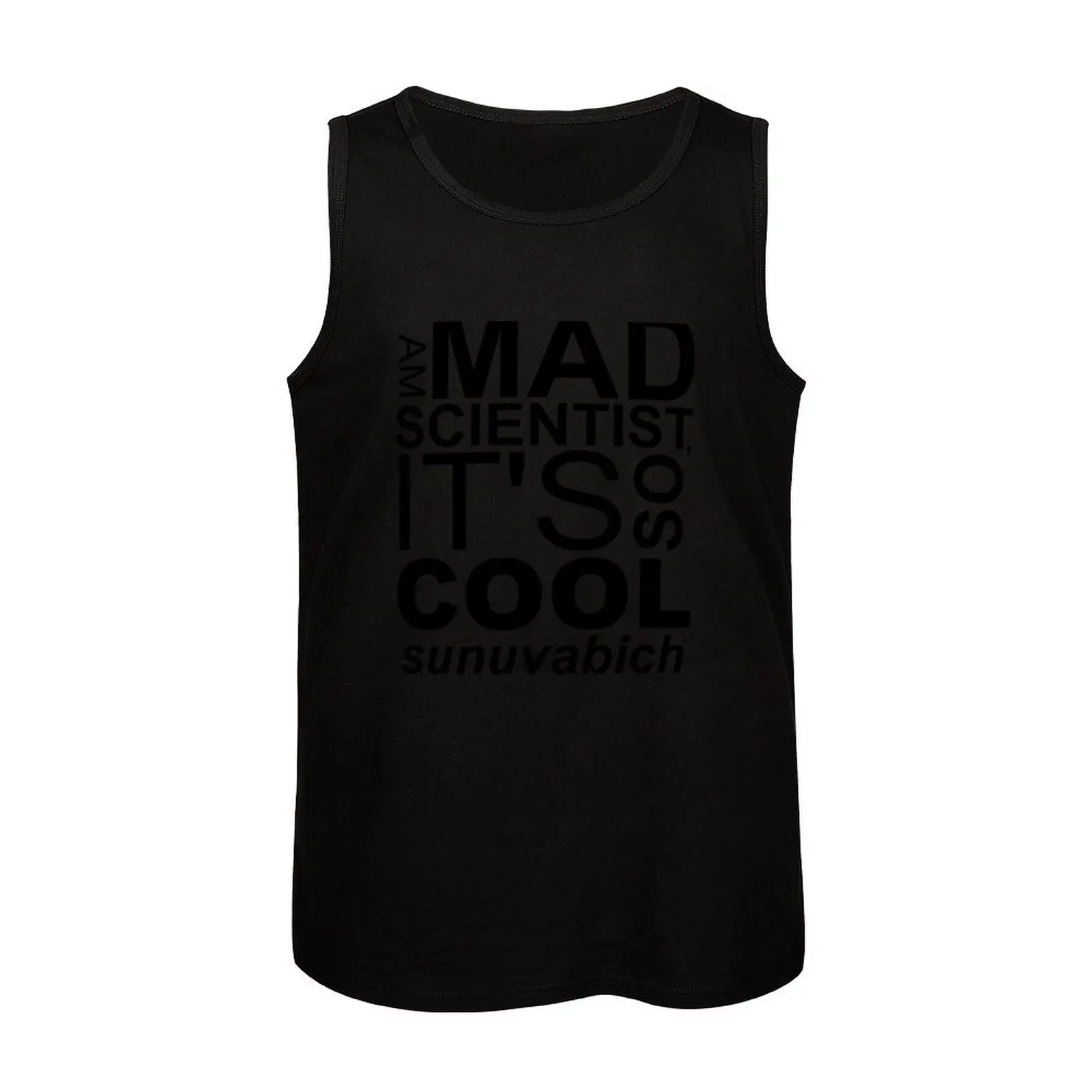 Майка I AM MAD Scientific Мужская одежда для спортзала футболка бодибилдинга жилет