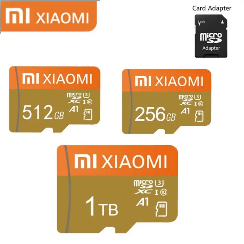 

XIAOMI Memory Card 128GB Micro SD Card 256GB 512GB 1TB Flash Drive 256GB 512GB Cartao De Memoria TF Card For Phone Camera MP3