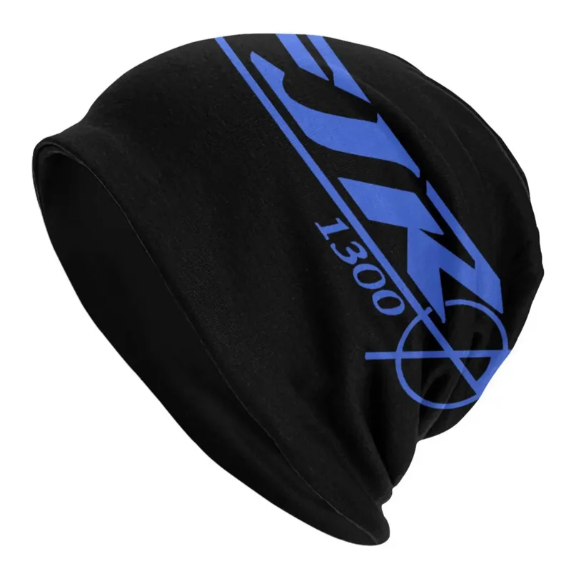 

Blue FJR 1300 Sport Motorcycle Slouchy Beanie Men Women Custom Street Winter Warm Skullies Beanies Hats Adult Knitted Bonnet Cap