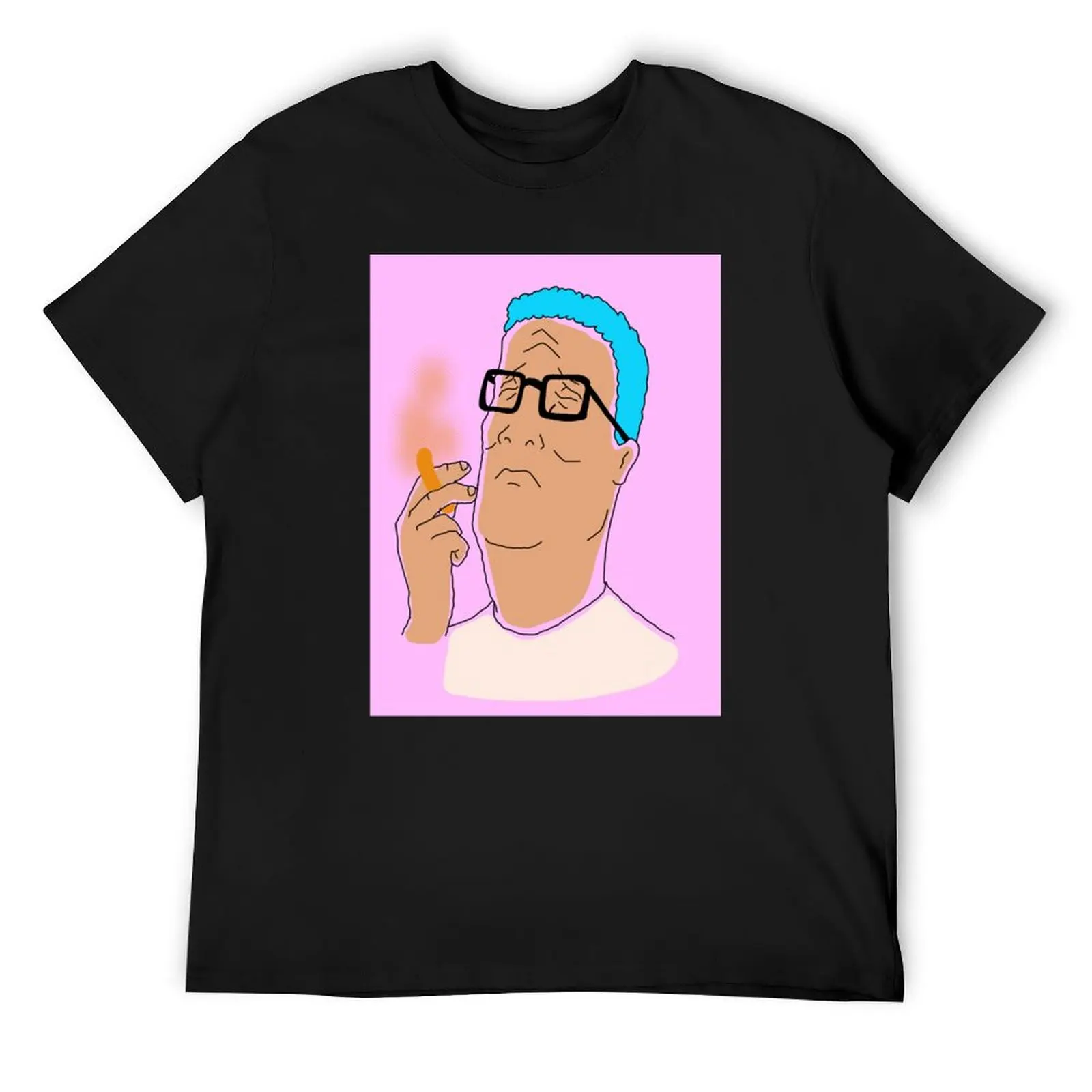Футболка Hank Hill Smokin_ a Cheeto Puff футболки с рисунком незаменимая футболка черные для