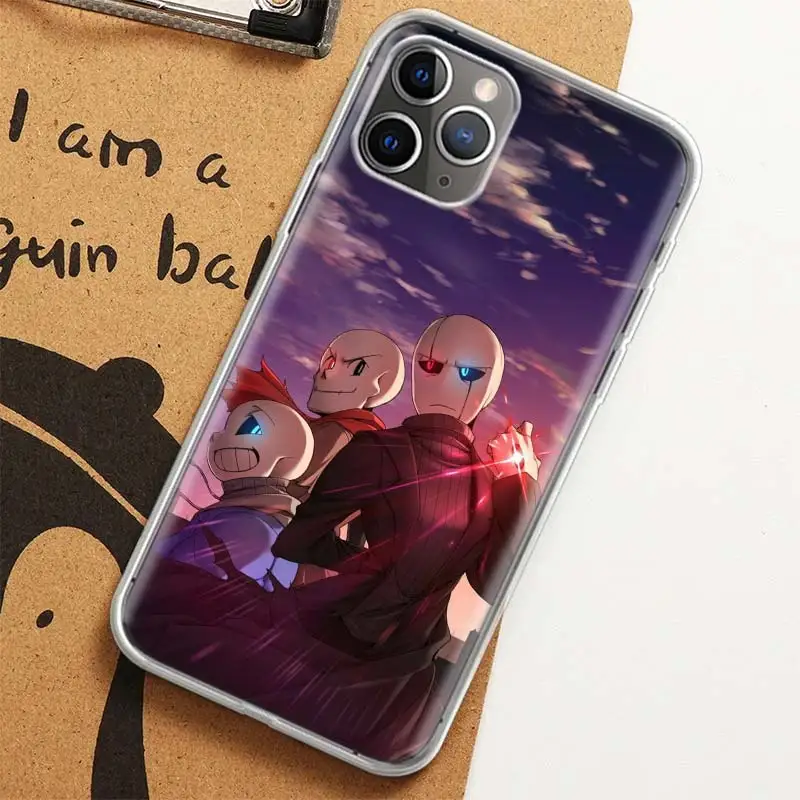 Фото W. D. Gaster Phone For Apple 11 Iphone 13 Pro Max 12 Mini Case X XS XR 8 Plus 7 6 6S SE 2020 5 5S Cover №5