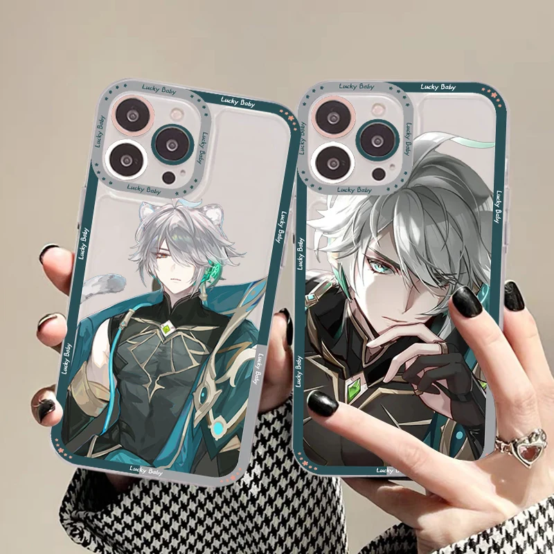 Чехол для телефона Genshin Imapct alhaiтема для Samsung A 10 20 30 70 13 21 32 72 22 51 52 53 71 73 32 4g 32