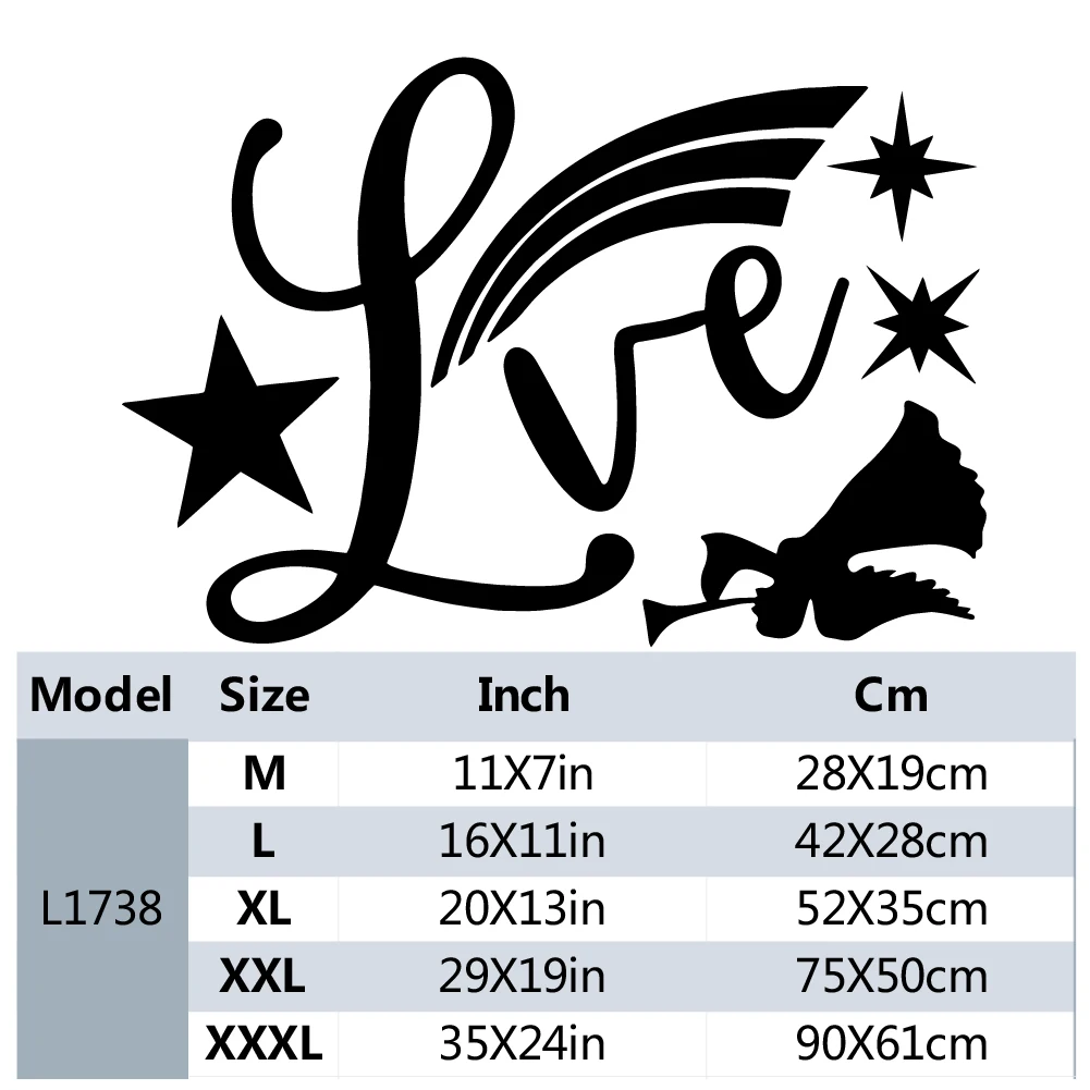 Романтические наклейки на стену в стиле любви подходят для гостиной и спальни