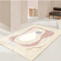 nordic abstract carpet living room sofa coffee table floor mat non slip bedroom carpet decoration home area carpet large