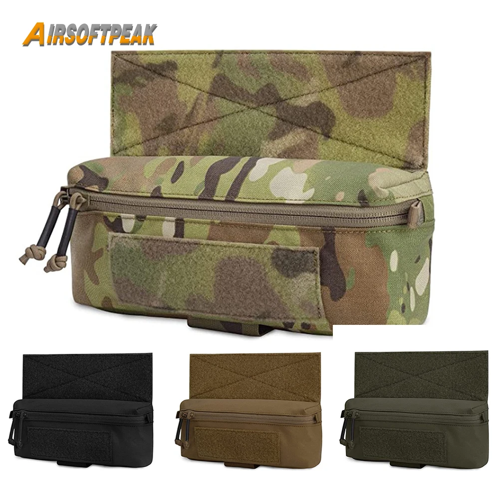 

Tactical Dump Drop Pouch Military Combat Vest Chest Rig Magazine Bag Outdoor EDC Fanny Pack Hanging Bag Hunting Sub-Pack