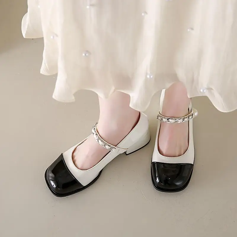 Женская обувь на плоской подошве с жемчужным декором повседневные женские