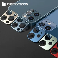 hot aluminum alloy camera len protector for iphone 13 12 11 pro max mini iphone13 13promax scratch resistant ring lens film