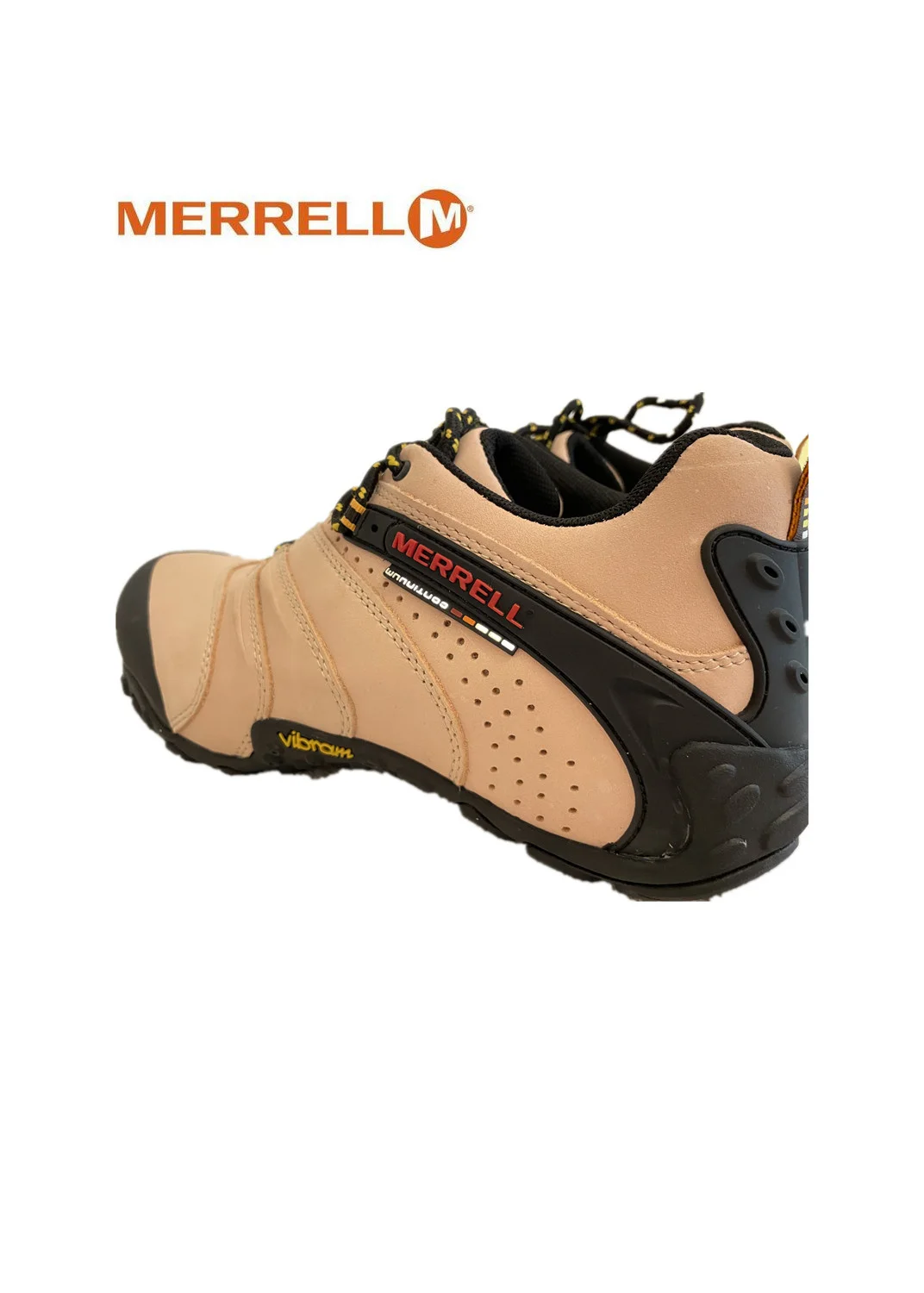 New Original Merrell Professional Outdoor Men Nubuck Genuine Leather Climbing Shoes for Cross-country Mountaineer Hiking Sneaker