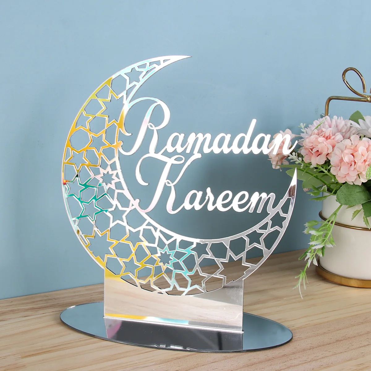 Eid Mubarak орнамент для дома Al Adha Рамадан исламский мусульманский декор вечеринки DIY