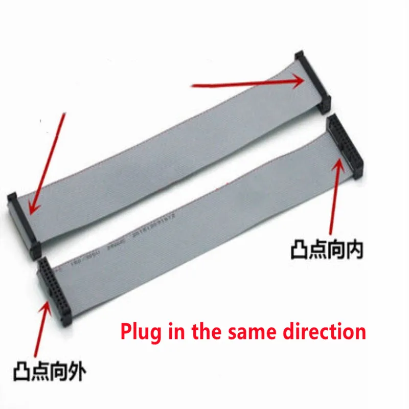 2 шт. 0 мм Шаг FC 6/8/10/14/16/18/20/24/26/30/34-60 контактный серый плоский кабель для передачи