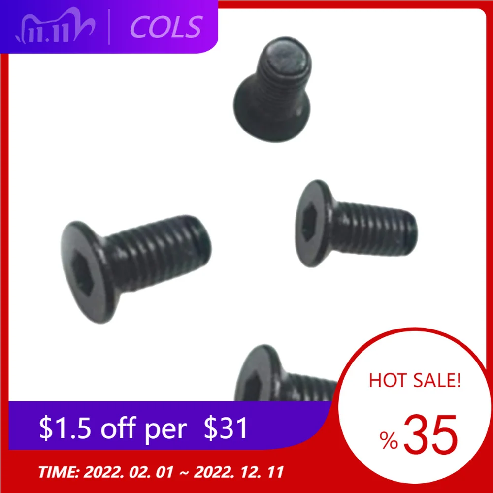 

4pcs Handlebar To Pole Screws For Ninebot Segway ES2 ES ES4 Black Durable Stainless Steel Cycling Electric Scooters Accessories