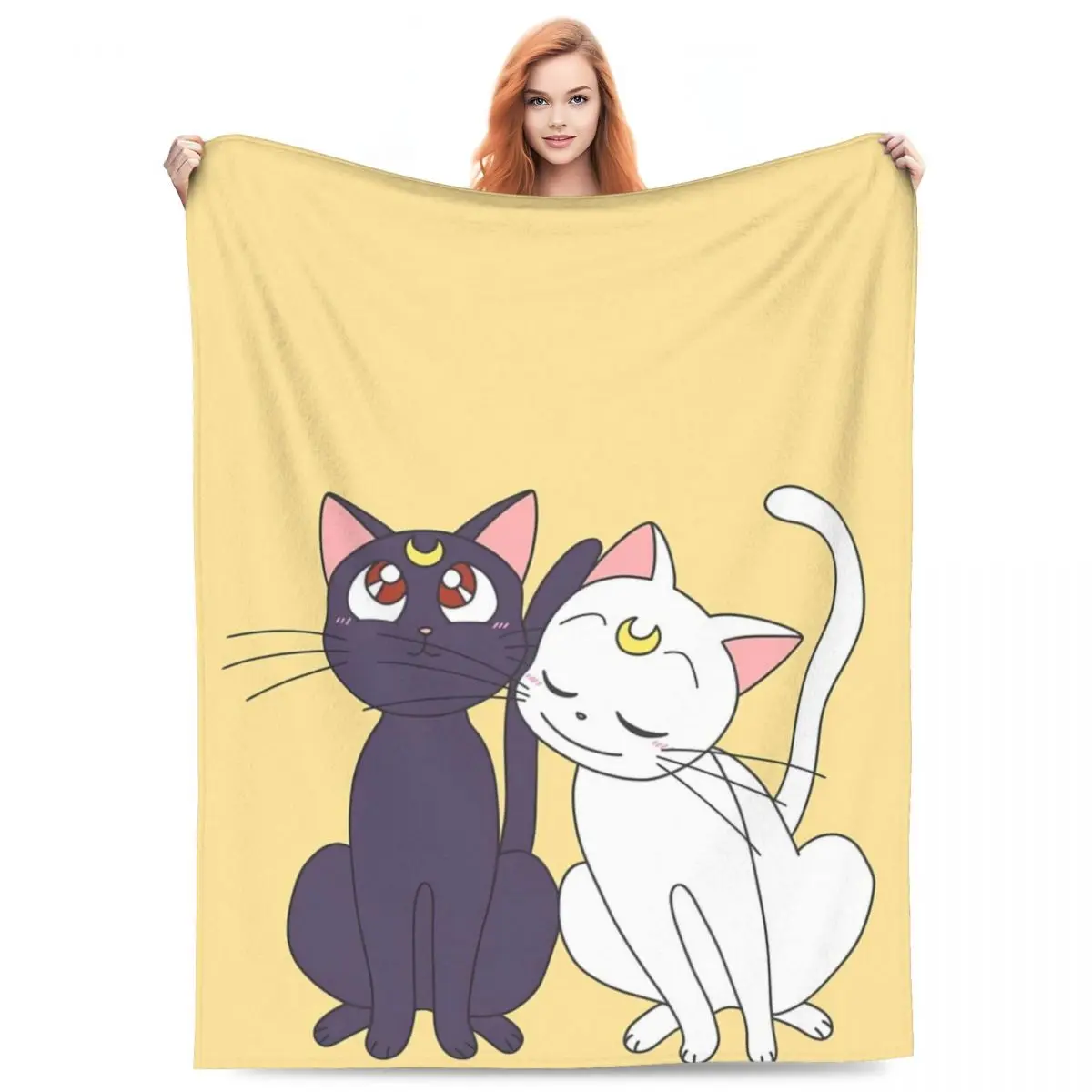 Одеяло Sailors Moon фланелевое одеяло для пикника гостиной теплое мягкое дизайнерское