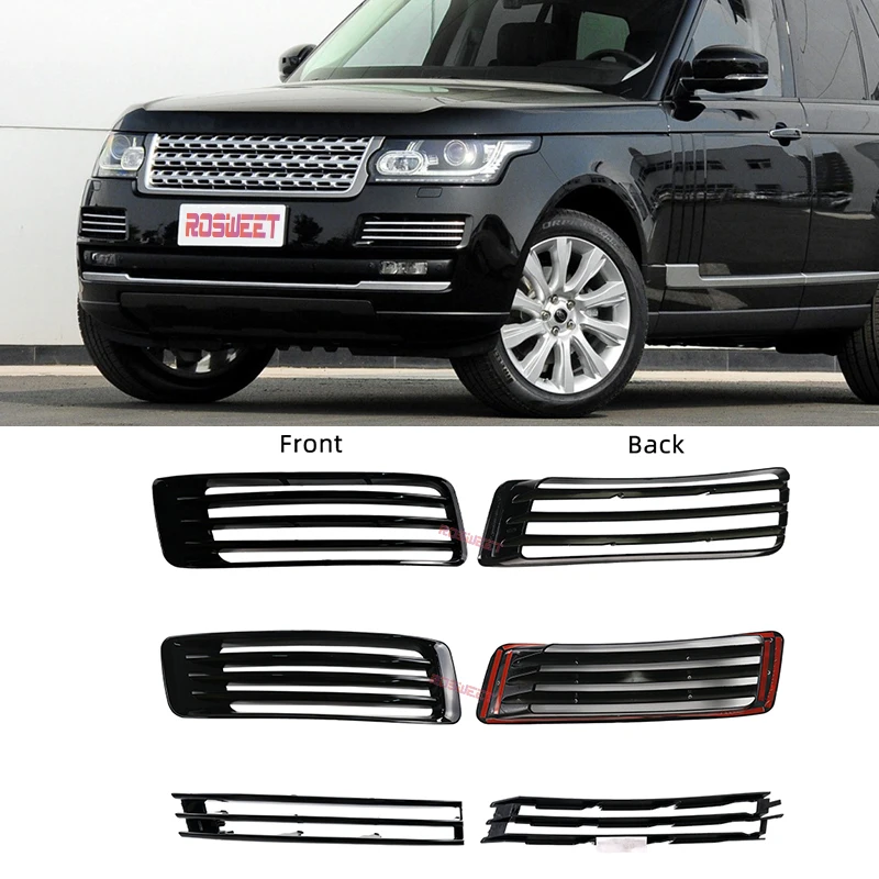 

For Land Rover Range Rover Vogue Autobiography Front Bumper Headlamp Fog Lamp Grille Auto Accessories