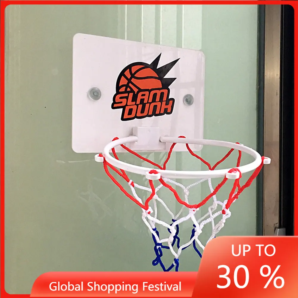 

Пластиковая баскетбольная доска, набор сетки, обруч, мини-нетбол, детские игрушки для уличных упражнений, спортивные украшения