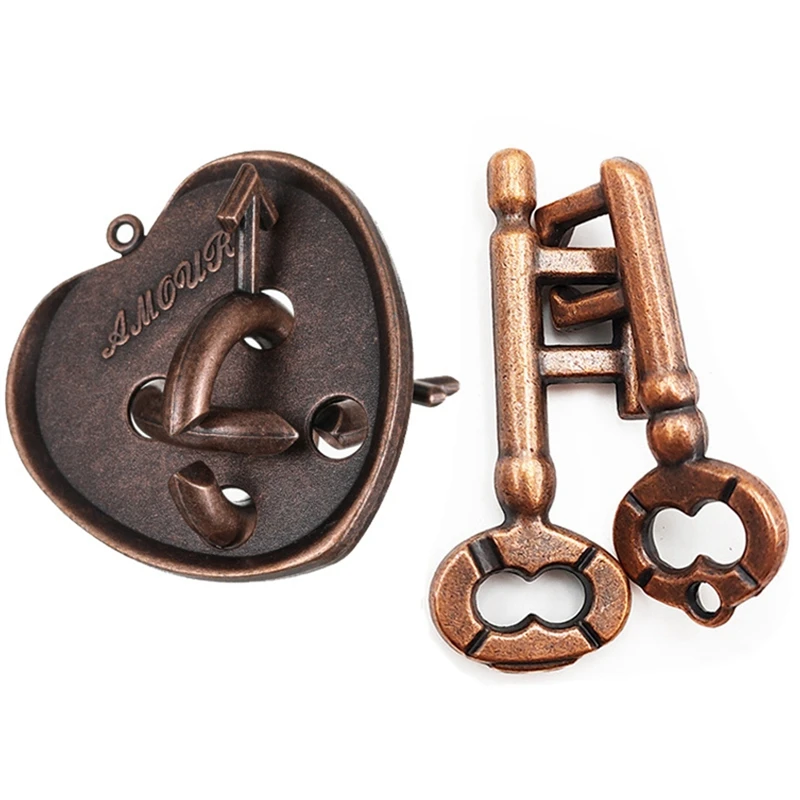 Классический интеллектуальный замок игрушка-головоломка для развития мозга