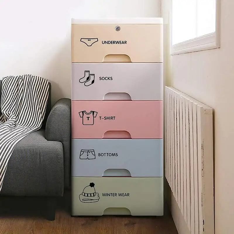 

7pcs Wardrobe Clothes Classification Stickers Clothing Stickers Labels Dresser Label For Kids Toddlers Sorting Clothes
