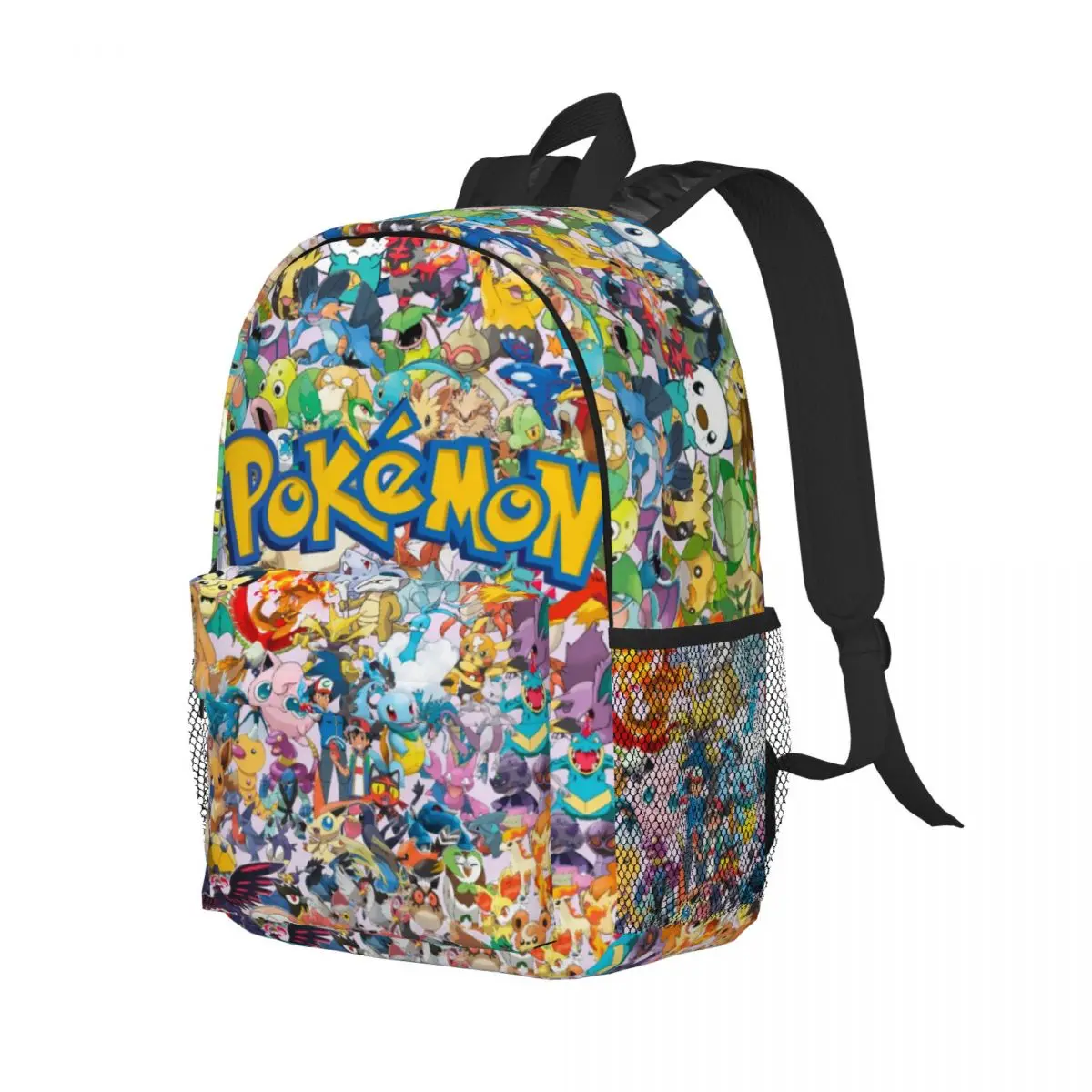 Водонепроницаемый рюкзак Pokemon 15 дюймов — легкая дорожная сумка с несколькими