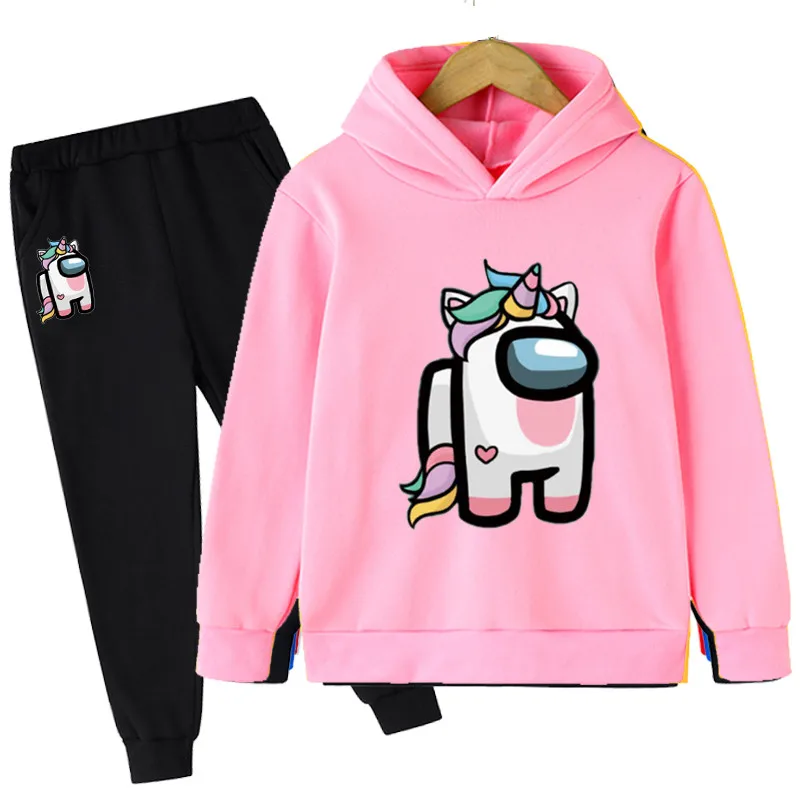 

2 шт./комплект, детские толстовки с капюшоном и брюки