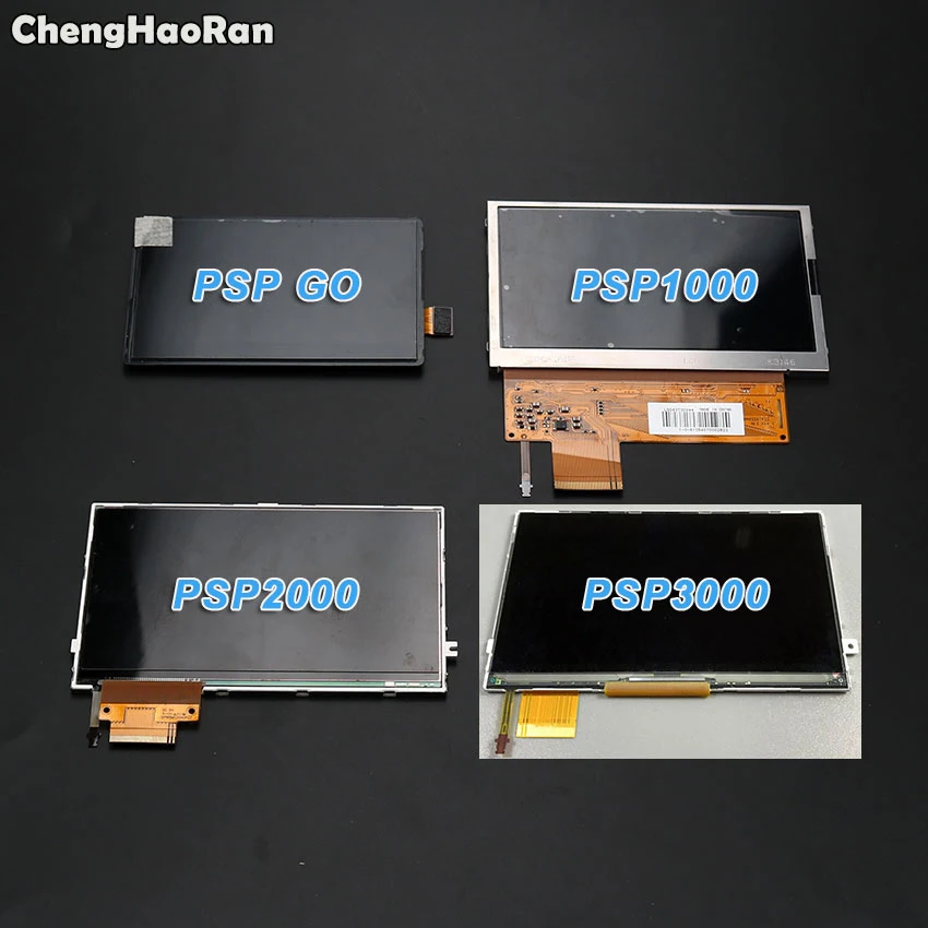 

ChengHaoRan For PSP GO 1000 2000 3000 Capacitive Black LCD Screen Display Replacement Parts For PSP1000 PSP2000 PSP3000