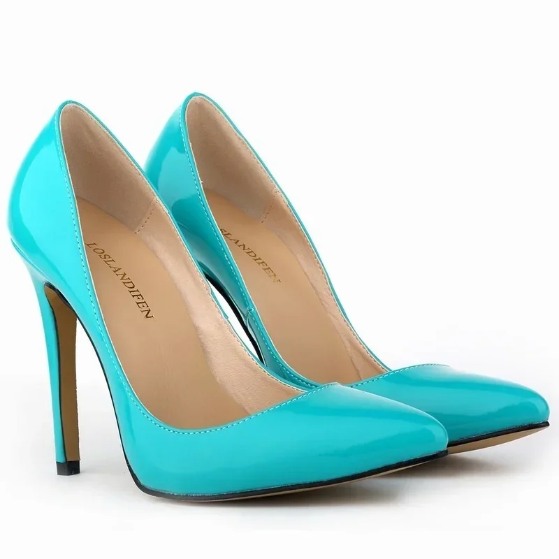 Брендовые весенние новые черные туфли-лодочки женские пикантные туфли на