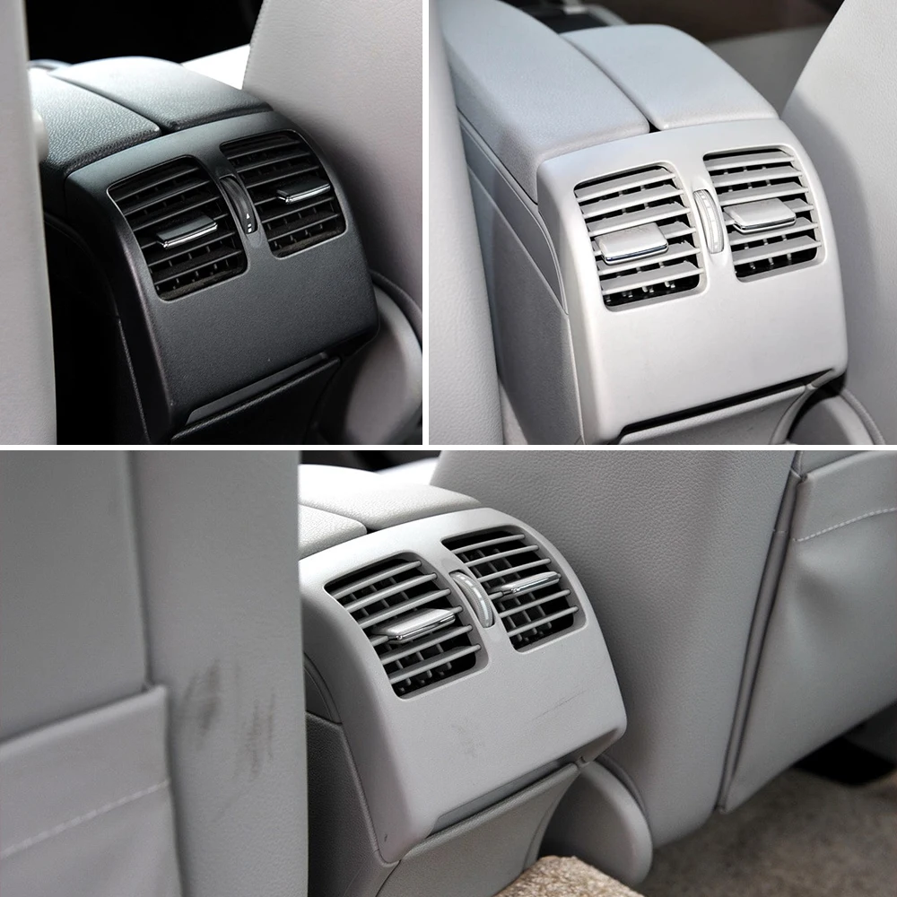 Для Mercedes W204 W207 кондиционер на заднем сиденье вентиляционная решетка переменного