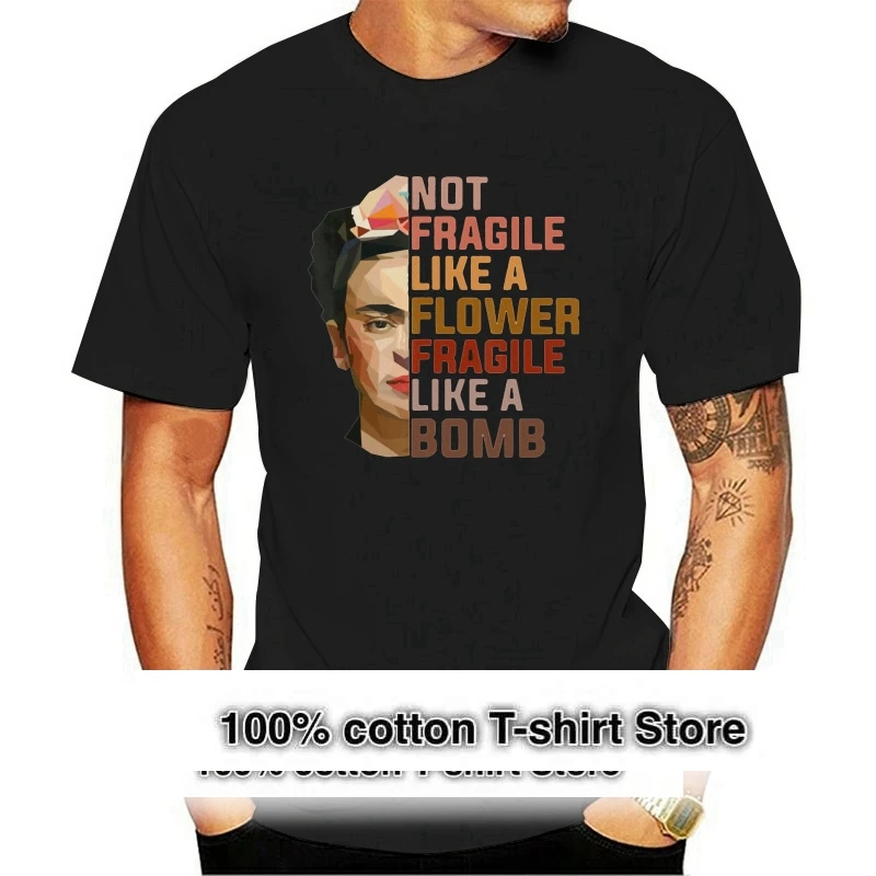 

Men'S Fragile Like A Bomb T Shirt Size M 3Xl Hip Hop Tee Shirt