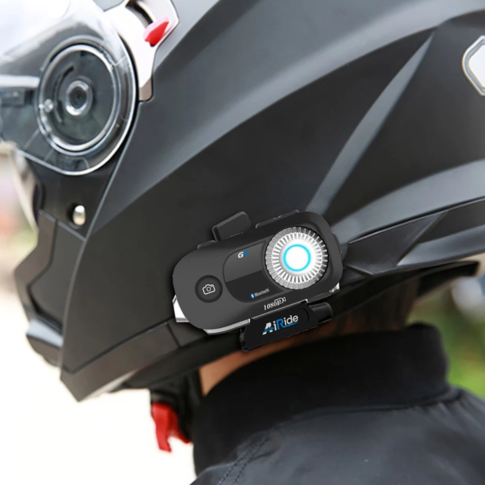 Мотоциклетный шлем AiRide G5 Интерком Bluetooth Wi-Fi 1080P |