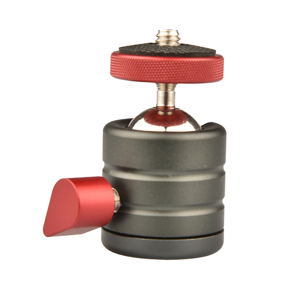 

Mini Metal Spherical Gimbal Photography Panoramic Ballhead for Micro SLR Microphone Light Tripod Head Camera Accessories