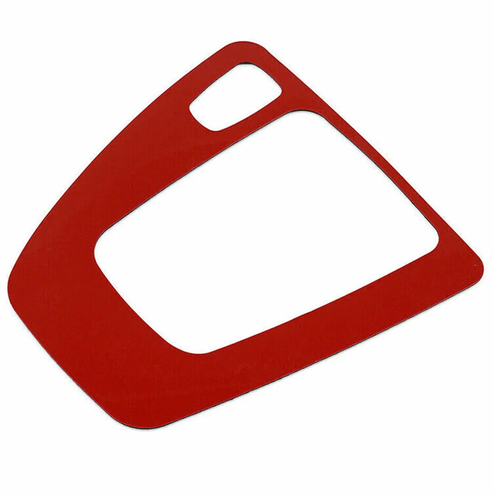 

Car Interior Accessories Panel Cover Sticker Trim 1pc Carbon Fiber Gear Shift Control Dirt-resistant And Anti-corrosion