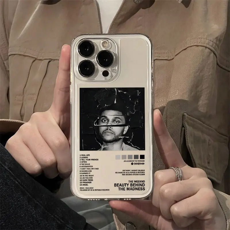 Минималистичный плакат Weeknd для телефона TECNO CAMON 30 20 POVA 6 5 SPARK 10 Infinix Smart 8 7 Note Hot 40 30i Pro