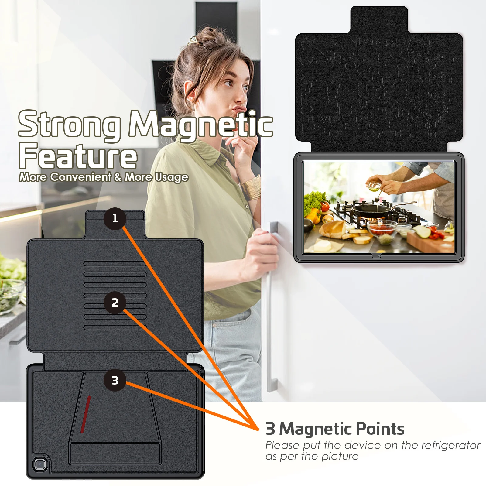 

Smart Cover Leather Flip Case For Samsung Galaxy Tab A7 10.4 2020 SM T505 T500 Case