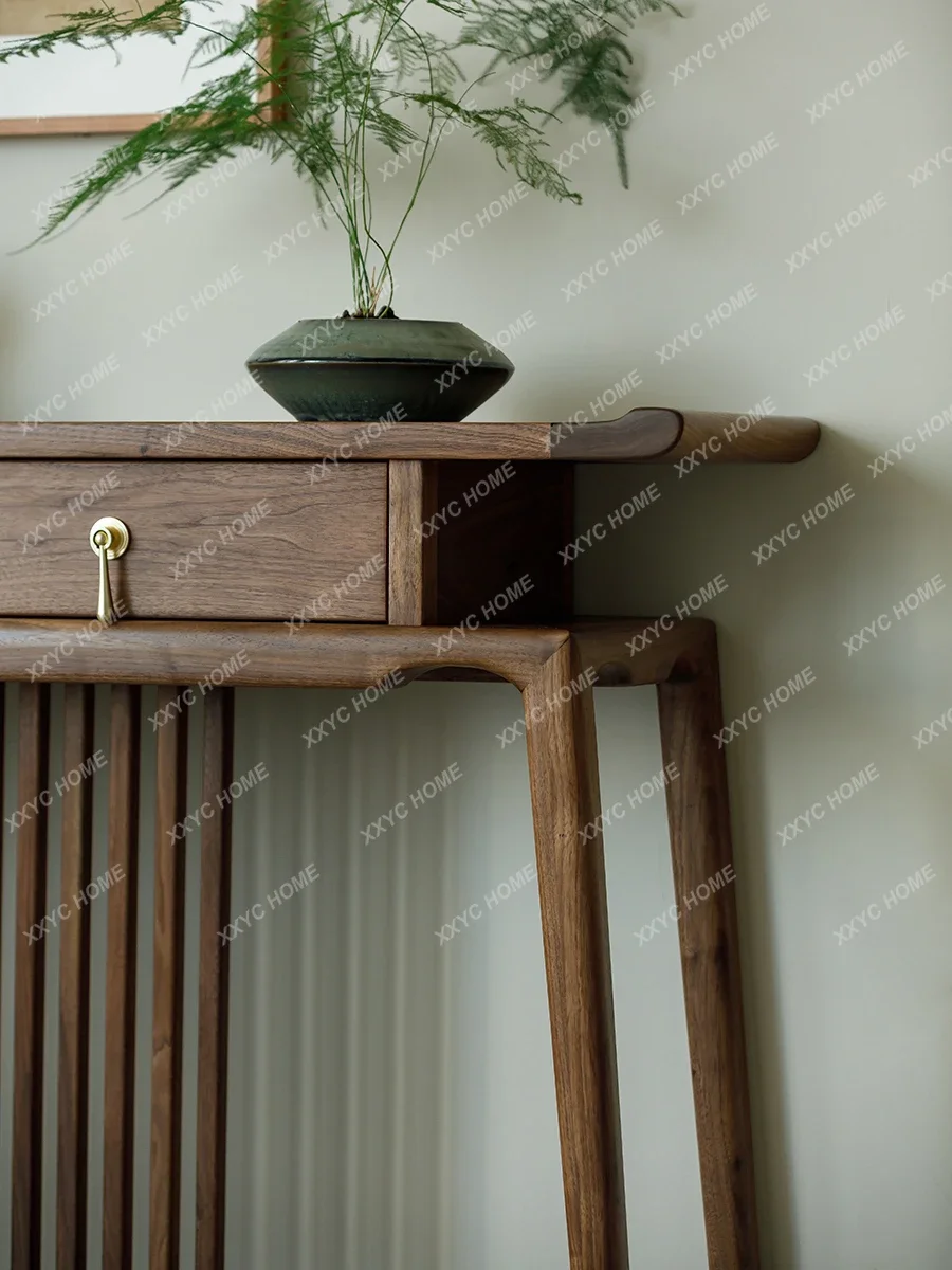 Северная Америка консоль из цельного дерева черного ореха новый алтарь в