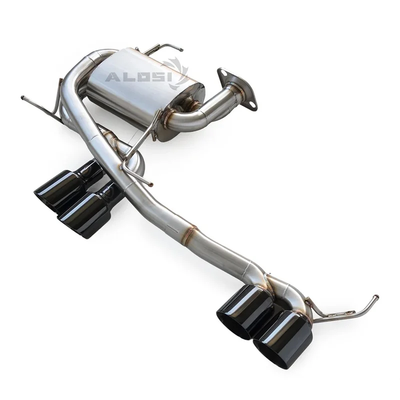 Выхлопная система Catback для BMW E90 E92 320i 318i 325i 2007-2012 с четырьмя выходами и диффузором M3 для спортивного звучания автомобиля (art.: 3920dc242385b) - 3920dc242385b