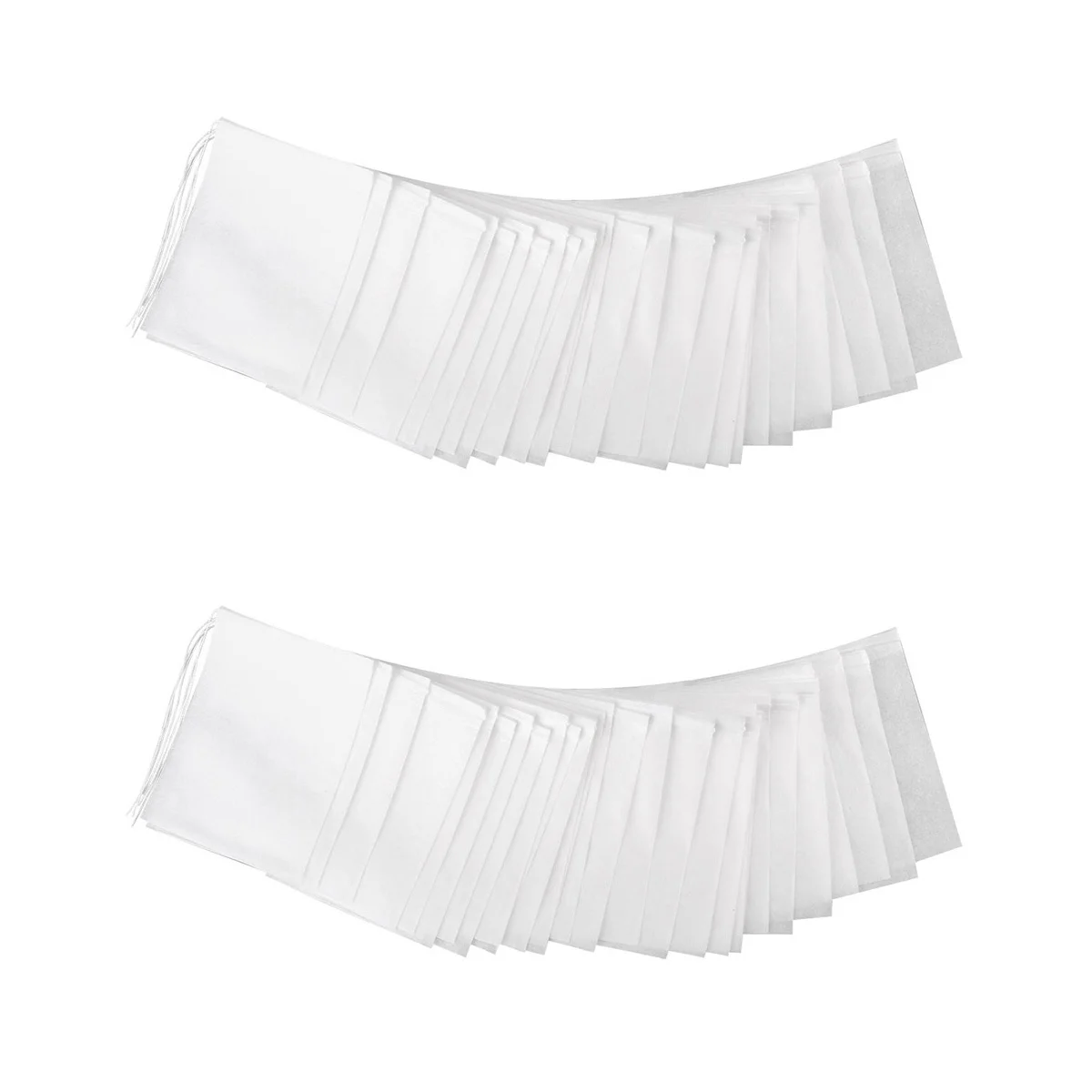 

200 pcs Tea Infuser Empty Tea Bags Natural Material Seal Tea Infuser Tea Drawstring Bags